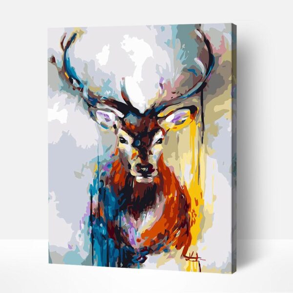 ARTSY nemes szarvas festes szamok szerint 1