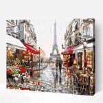 Párizs Eső Után Számfestő (1)