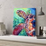 Szines tengeri teknos festes szamok szerint 2