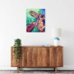 Szines tengeri teknos festes szamok szerint 3