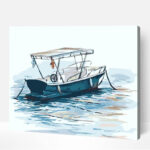 maganyos csonak festes szamok szerint paint by numbers kerettel 1