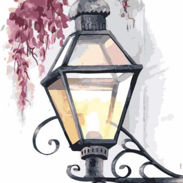 titokzatos feny festes szamok szerint paint by numbers kerettel 2