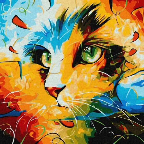 macska szamok szerint paint by numbers 2