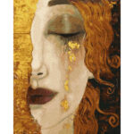 gustav klimt arany konnyek festes szamok szerint paint by numbers 3