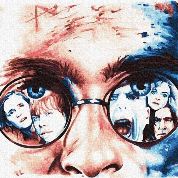 harry potter festes szamok szerint paint by numbers 2