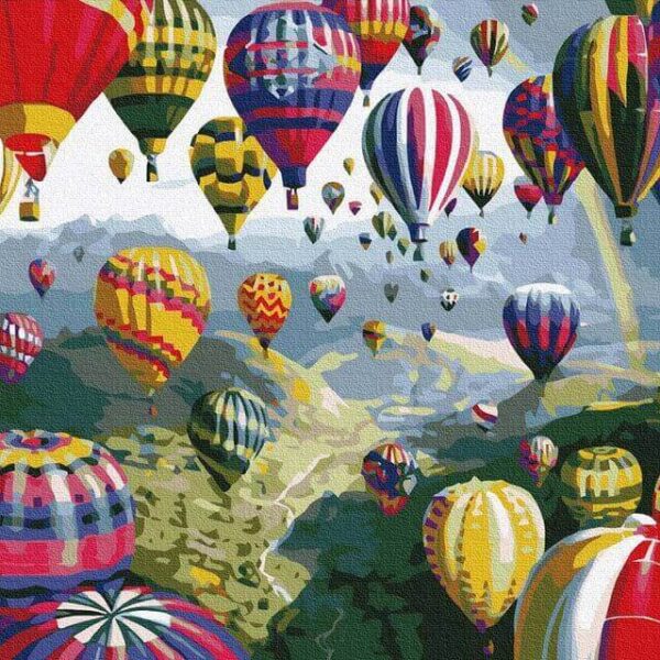holegballonok festes szamok szerint paint by numbers 2