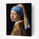 Jan Vermeer leany gyongy fulbevaloval festes szamok szerint 1