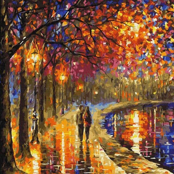 Leonid Afremov a to szellemei festes szamok szerint 2