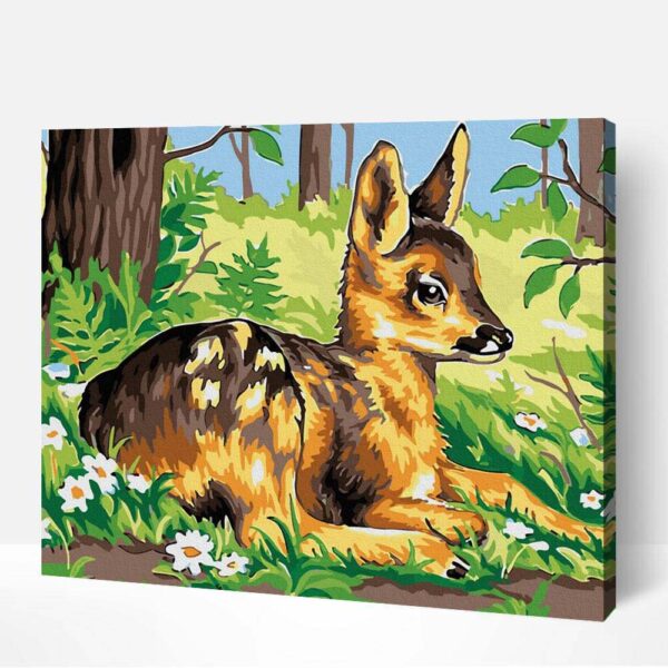 bambi festes szamok szerint paint by numbers 1 3