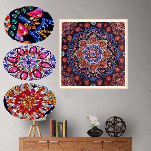 virag mandala gyemantszemes kirako diamond painting 2