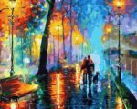 Leonid Afremov kutyasetaltatas festes szamok szerint paint by numbers 2