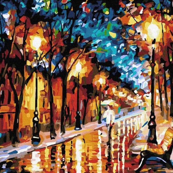 leonid afremov varosliget ejjel festes szamok szerint szamfesto keszlet 2