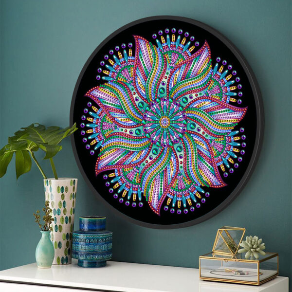 spiral mandala gyemantszemes kirako 5