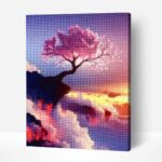 sakura cseresznyefaviragzas gyemantszemes kirako gyemantfestes