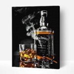 whiskey festes szamok szerint szamfesto kerettel