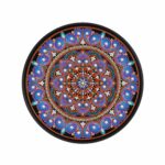 lila lotusz mandala gyemantszemes kirako