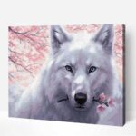 feher farkas szamfesto keretre feszitve festes szamok szerint 1