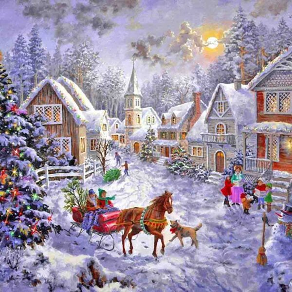 karacsony este gyemantszemes kirako 2