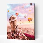 cappadocia naplemente festes szamok szerint kerettel szamfesto 1