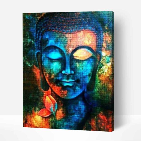 szinpompas buddha gyemantszemes kirako kerek szemes