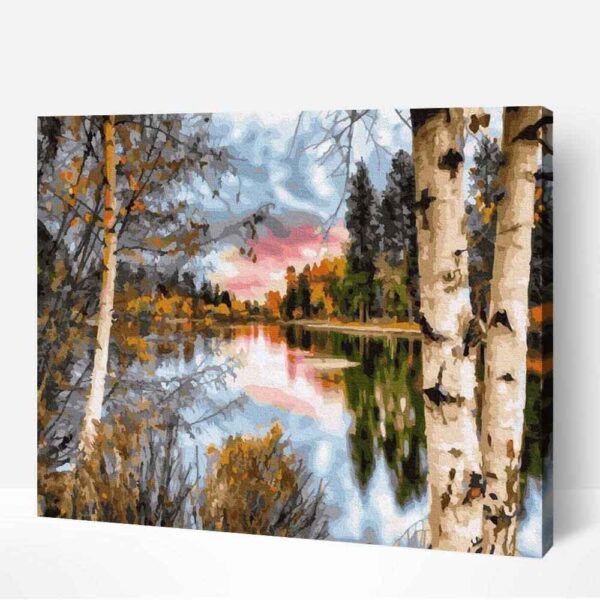 a természet csendje számfestő kerettel festés számok szerint (1)