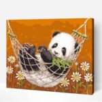 panda kölyök számfestő (1)