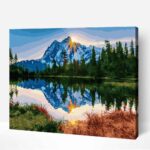 Reggel a Hegyekben számfestő (1)