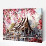 japánkert számfestő (1)