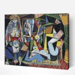 Pablo Picasso Algériai nők számfestő (1)
