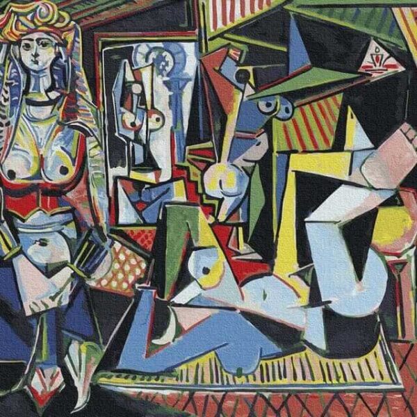 Pablo Picasso Algériai nők számfestő 1