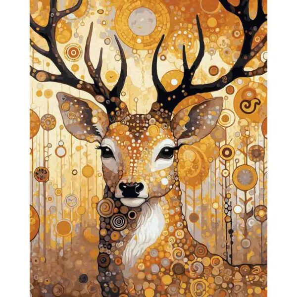 Álom Szarvas számfestő kerettel (2)