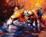 Elmerülve a Gondolatokban Tigris számfestő kerettel (2)