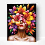 Természetes Szépség számfestő kerettel (1)