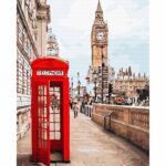 Piros Fülke London Számfestő (2)