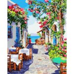 Santorini Étterem Számfestő (2)