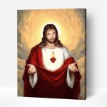 Jézus Krisztus Számfestő (1)