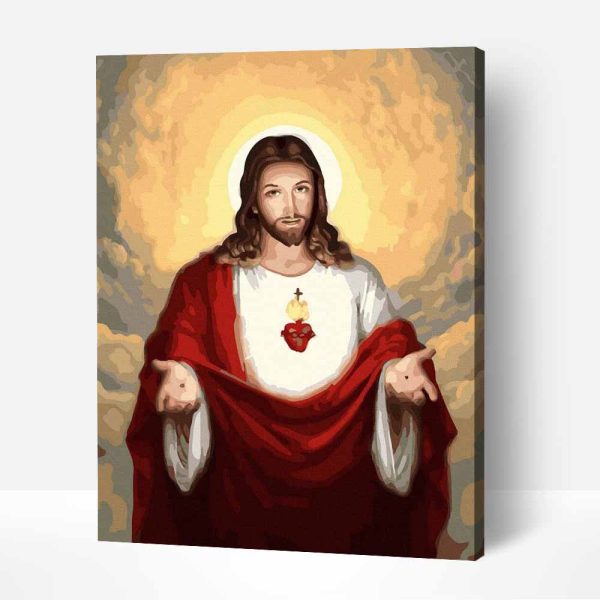 Jézus Krisztus Számfestő (1)