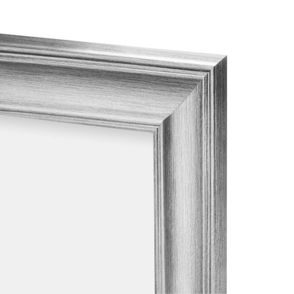 ezüst színű díszkeret 40x50 cm es számfestő képekhez (1)