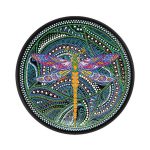 szitakötő mandala gyémántszemes kirakó kerettel (1)