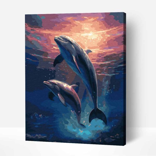 delfinek számfestő készlet kerettel (1)