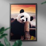 panda számfestő készlet kerettel (4)