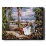 randevú a kertben számfestő készlet kerettel (3)