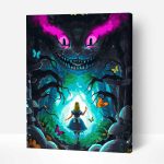 alíz csodaországban számfestő kerettel (1)