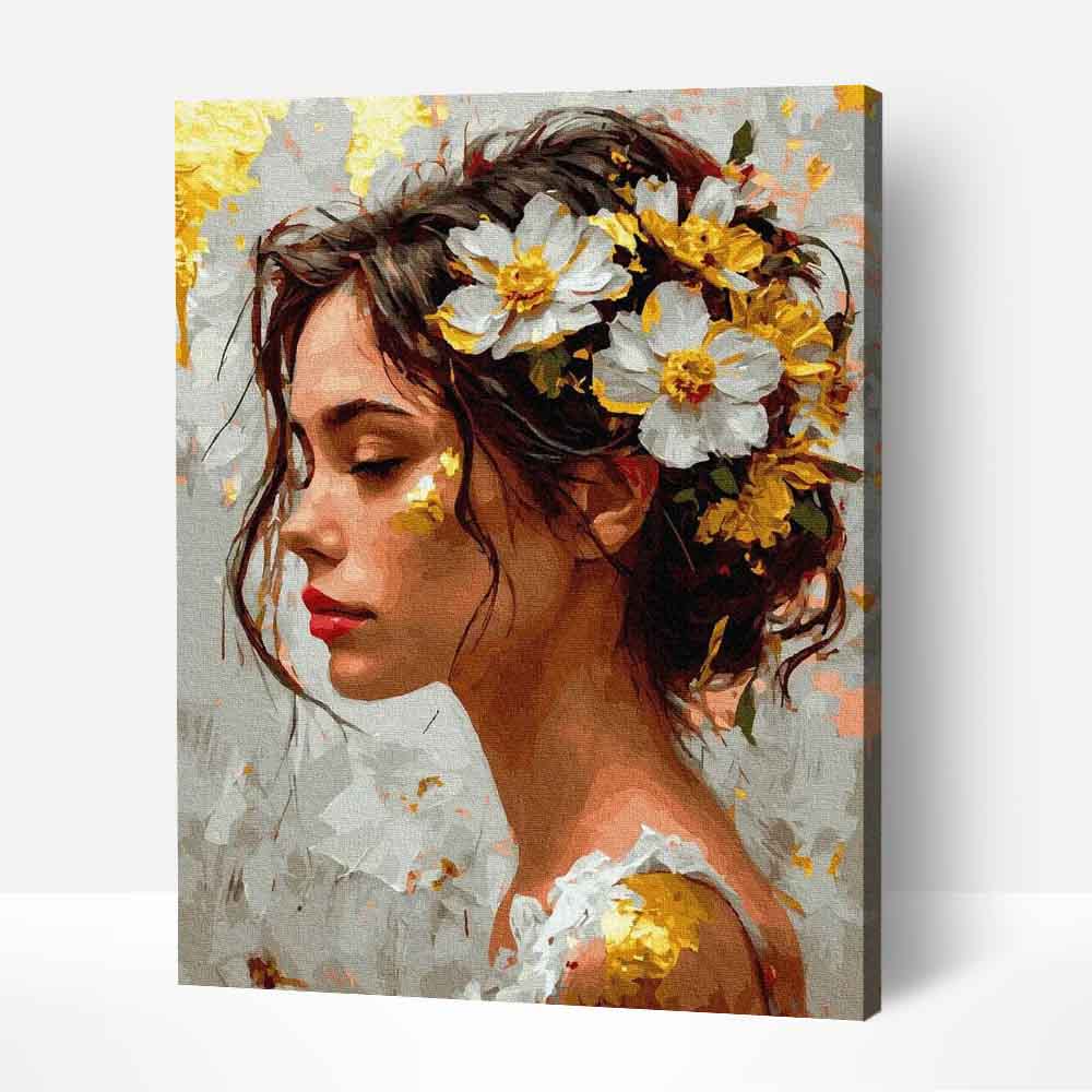 belső erő női portré arany festékekkel számfestő (1) belső erő női portré arany festékekkel számfestő (1)